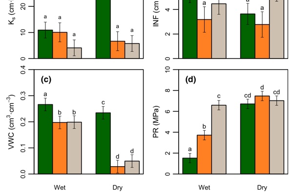 Impact of invasive species on soil hydraulic properties: importance of functional traits